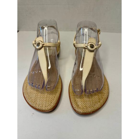 Sam Edelman Women's Gigi RetroT-Strap Sandals Size 7.5 Color: Modern Ivory - Picture 2 of 7